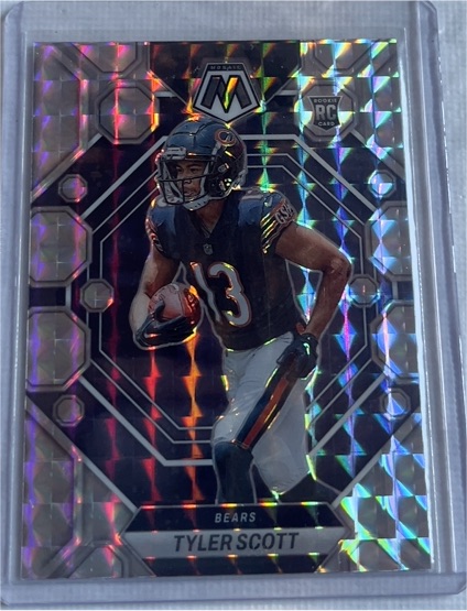 2023 Panini Mosaic Tyler Scott Rookie RC Chicago Bears — front