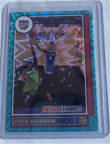 2021-22 Panini NBA Hoops #108 Tyrese Haliburton — front