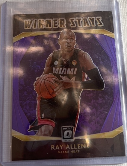 2020-21 Panini Donruss Optic #17 Ray Allen Winner Stays — front