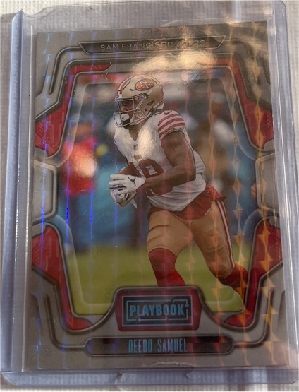 2022 Panini Playbook #? Deebo Samuel — front