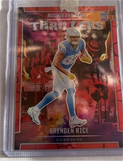 2024 Panini Rookies & Stars - Thrillers Brenden Rice #T-BRE — front