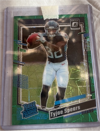 2023 Panini Donruss Optic #297 Tyjae Spears — front