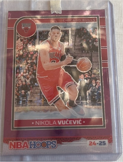 2024-25 Panini NBA Hoops #24-25 Nikola Vučević — front