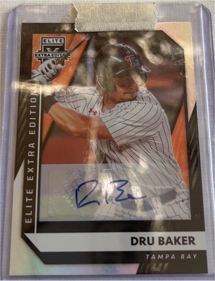 2021 Panini Elite Extra Edition #130 Dru Baker — front