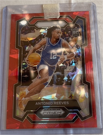 2023-24 Panini Prizm Red Ice Prizm #184 Antonio Reeves — front