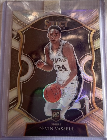 2020-21 Panini Select #71 Devin Vassell — front