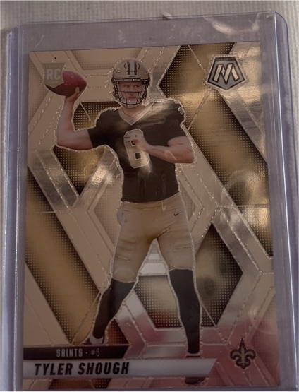 2025 Panini Mosaic #312 Tyler Shough — front