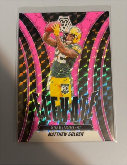 2025 Panini Mosaic Elevate #3 Matthew Golden — front