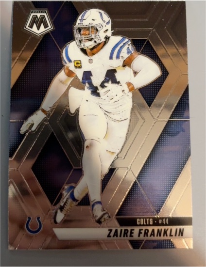 2025 Panini Mosaic #41 Zaire Franklin — front