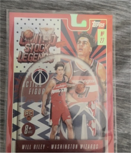 2025-26 Topps Limited Stock Legends #LST-21 Will Riley — front