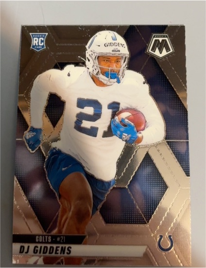 2025 Panini Mosaic #350 DJ Giddens — front