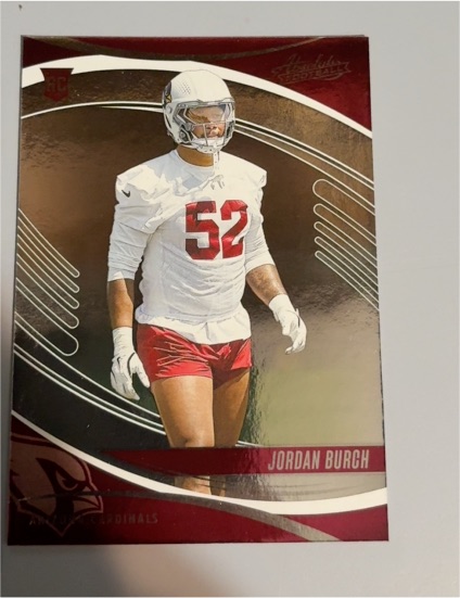 2025 Panini Absolute #143 Jordan Burch — front