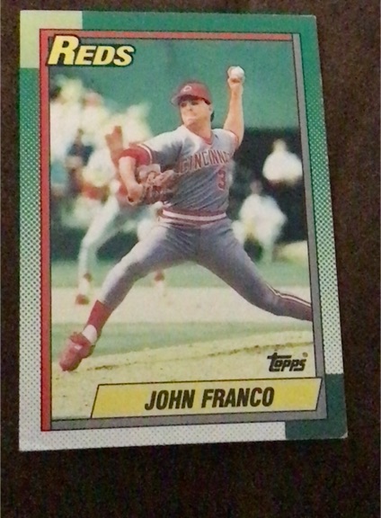 1990 Topps #120 John Franco — front