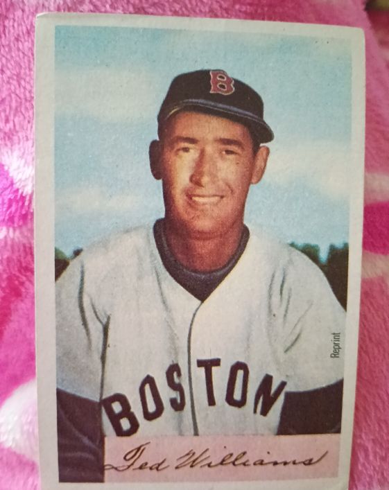 1989 Bowman Reprint Inserts #11 Ted Williams — front