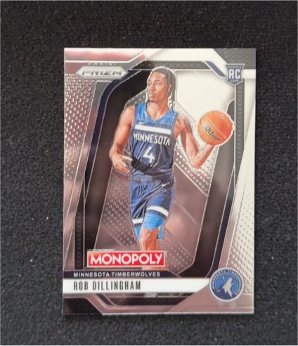 2024-25 Panini Prizm Monopoly #90 Rob Dillingham — front