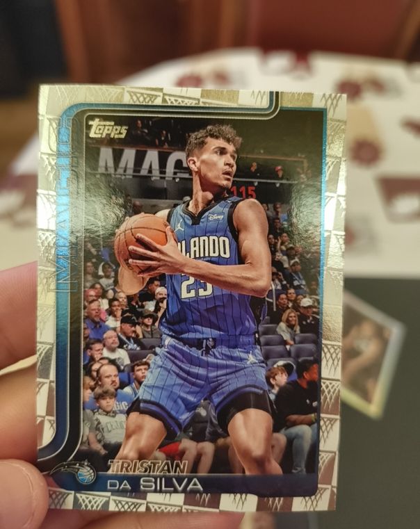 2025-26 Topps #93 Tristan Da Silva — front