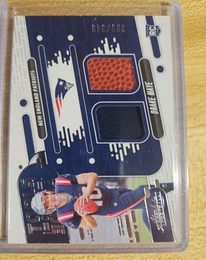 2024 Panini Absolute Tools of the Trade #TOT-DME Drake Maye — front