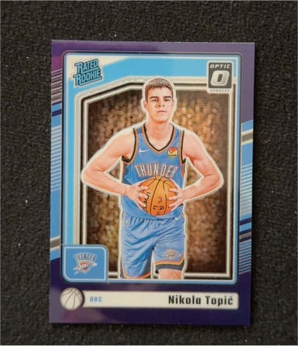 2024-25 Panini Donruss Optic #278 Nikola Topić — front