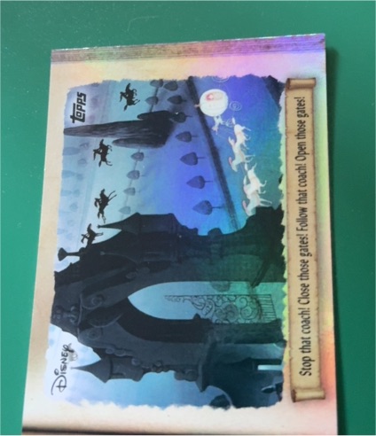 2025 Topps Disney Wonder #C75-3 Stop that coach! Close those gates! Follow that coach! Open those gates! — front
