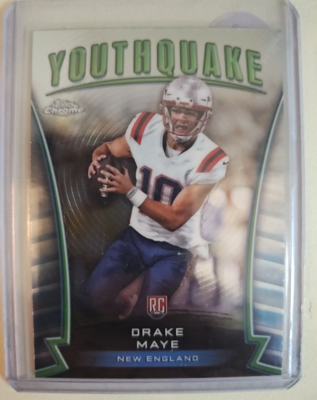 2024 Topps Chrome #Y-2 Drake Maye Youthquake — front