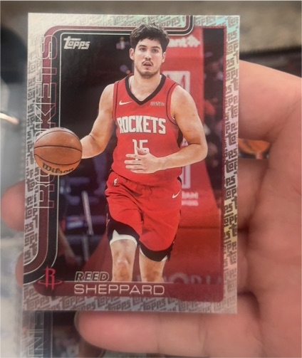 2025-26 Topps #178 Reed Sheppard — front