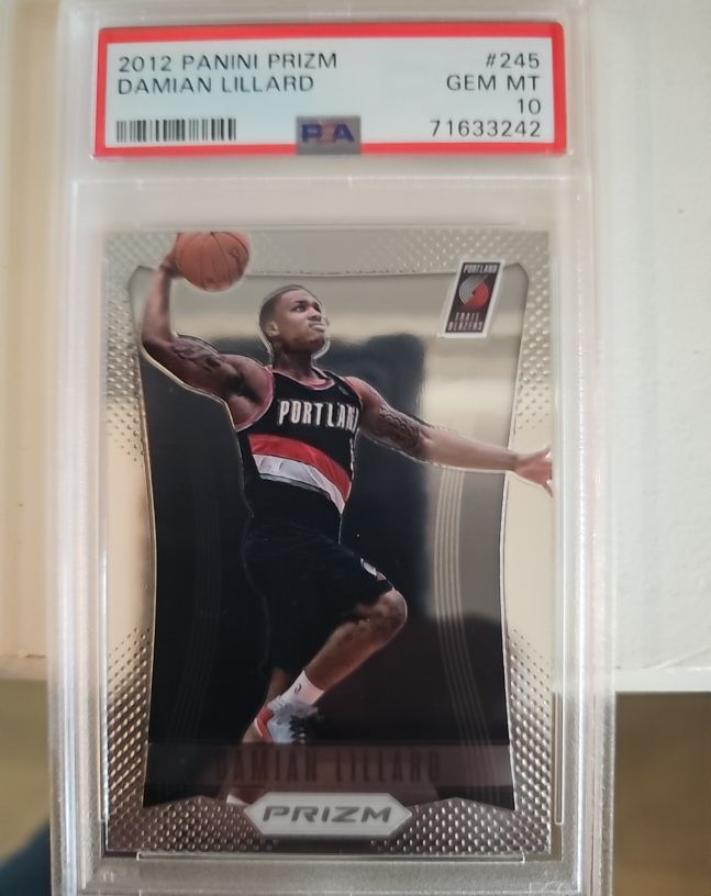 2012 Panini Prizm #245 Damian Lillard — front