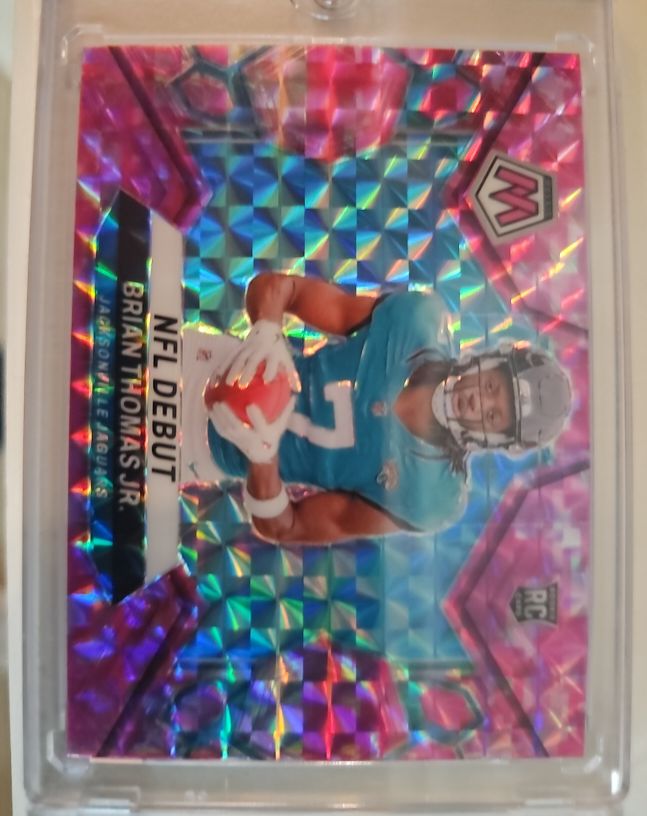 2024 Panini Mosaic NFL Debut #282 Brian Thomas Jr. — front