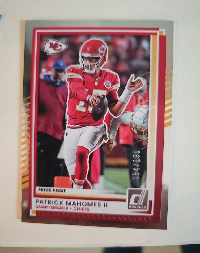 2025 Panini Donruss #48 Patrick Mahomes II — front