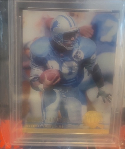 1995 SP Championship #105 Barry Sanders — front