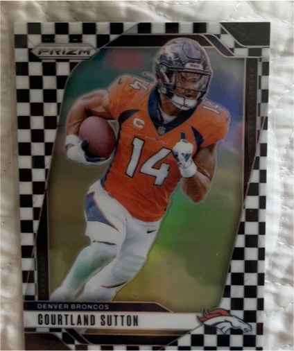 2024 Panini Prizm #86 Courtland Sutton — front