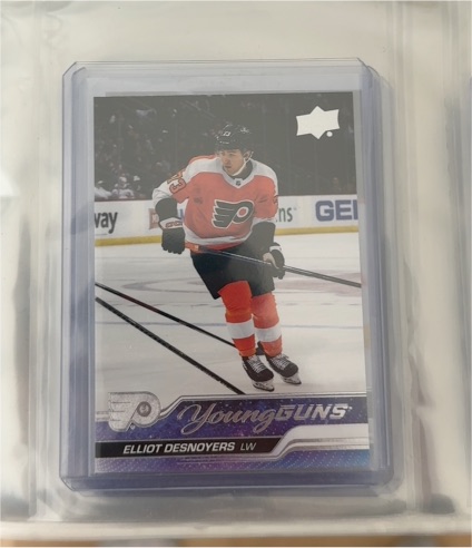 2023-24 Upper Deck Series 1 #219 Elliot Desnoyers — front