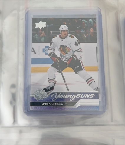 2023-24 Upper Deck Series 1 #229 Wyatt Kaiser — front