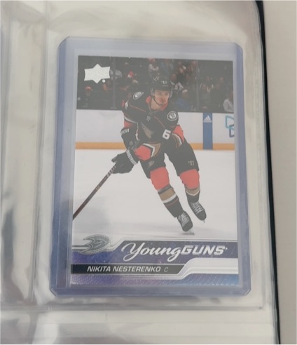 2023-24 Upper Deck Series 1 #230 Nikita Nesterenko Young Guns — front