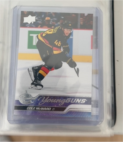 2023-24 Upper Deck Series 1 #244 Cole McWard — front