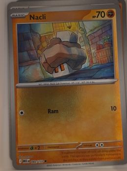 2023 Pokemon ME01: Mega Evolution #082 Nacli — front