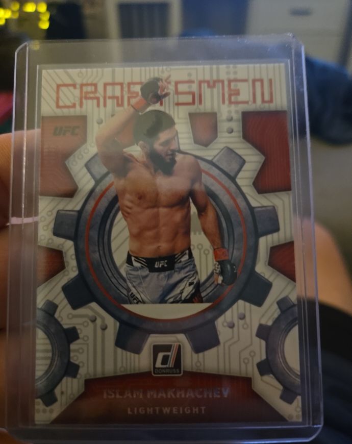 2022 Donruss UFC Craftsmen #3 Islam Makhachev — front