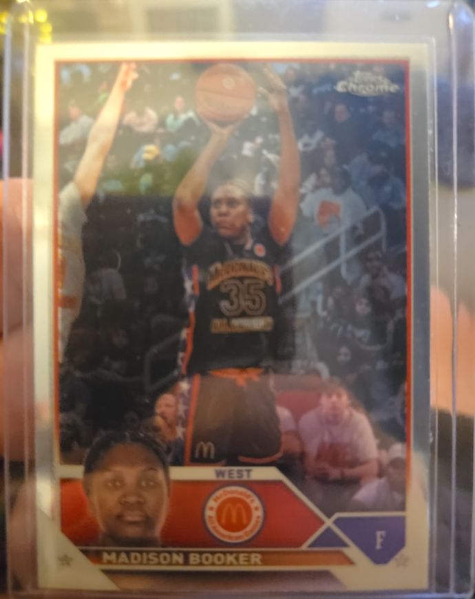 2023 Topps Chrome McDonald's All American #39 Madison Booker — front