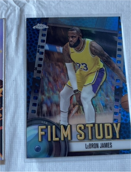 2024-25 Topps Chrome Film Study #FS-6 LeBron James — front