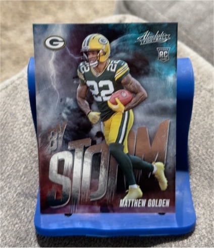 2025 Panini Absolute By Storm #11 Matthew Golden — front