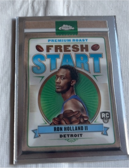 2024-25 Topps Chrome Fresh Start #FS-4 Ron Holland II — front