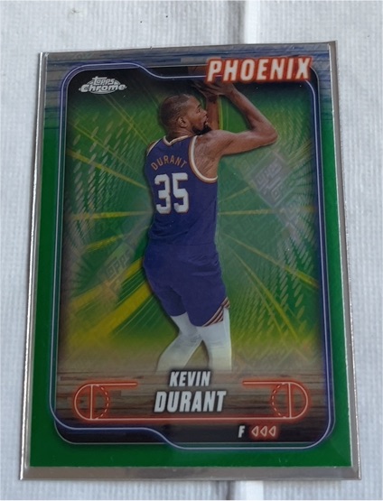 2024-25 Topps Chrome #101 Kevin Durant — front