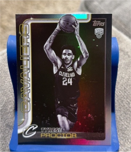 2025-26 Topps Blackout #250 Tyrese Proctor — front