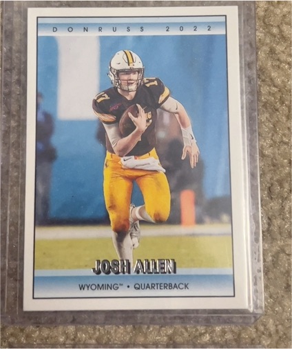2022 Donruss #21 Josh Allen — front