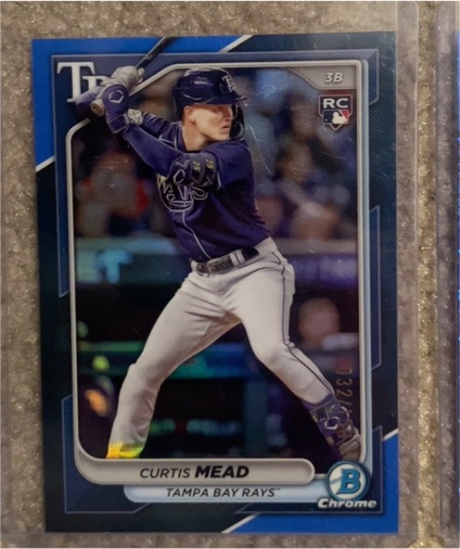2024 Bowman Chrome #49 Curtis Mead — front