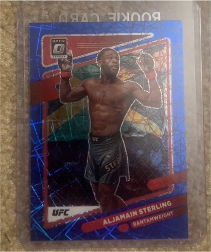 2022 Panini Donruss Optic UFC #64 Aljamain Sterling — front