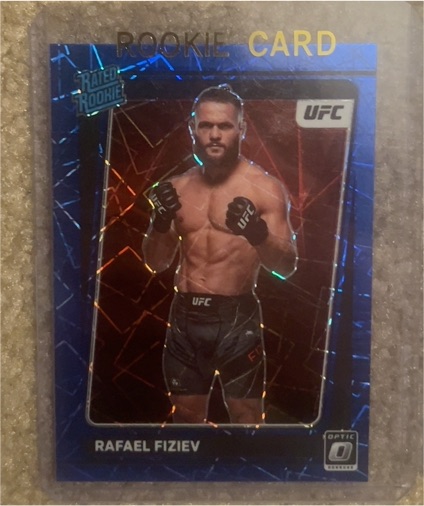 2022 Panini Donruss Optic UFC #116 Rafael Fiziev — front