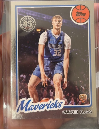 2025-26 Topps 1980-81 Topps Basketball #80BK-51 Cooper Flagg — front