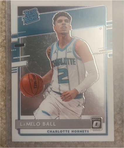 2020-21 Donruss Optic #153 LaMelo Ball — front