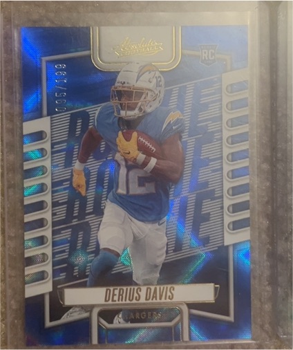 2023 Panini Absolute #199 Derius Davis — front