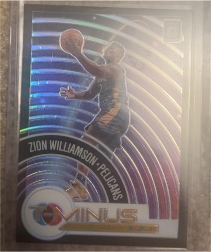 2020-21 Panini Donruss Optic #321 Zion Williamson — front